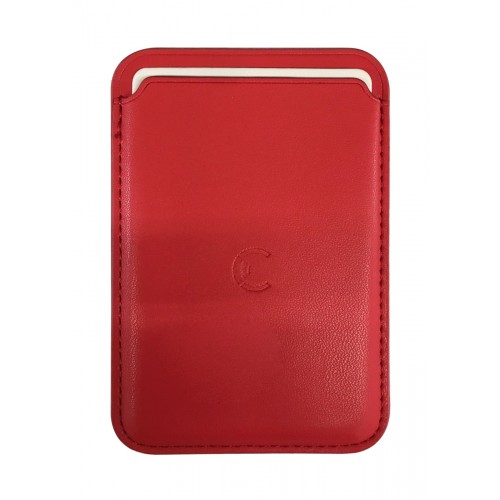 Magnet Back Pouch_ Red